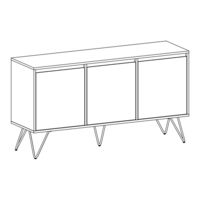 SIMPLIHOME brooklyn + max WyndenHall AXCHUN-10-OAK Manual
