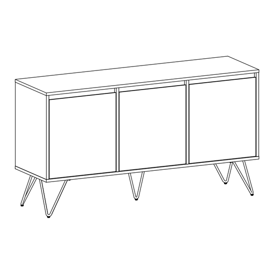 SIMPLIHOME brooklyn + max WyndenHall AXCHUN-10-OAK Manuals