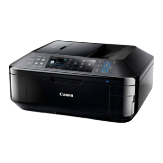 Canon PIXMA MX892 Setup Manual