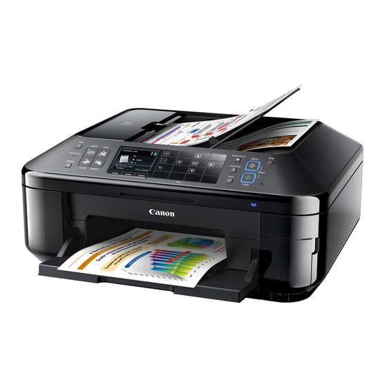 Canon PIXMA MX892 Network Setup Manual