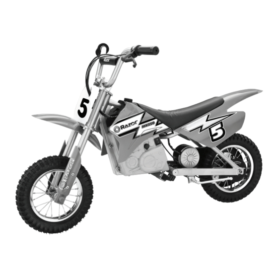 RAZOR DIRT ROCKET MX350 OWNER'S MANUAL Pdf Download ManualsLib