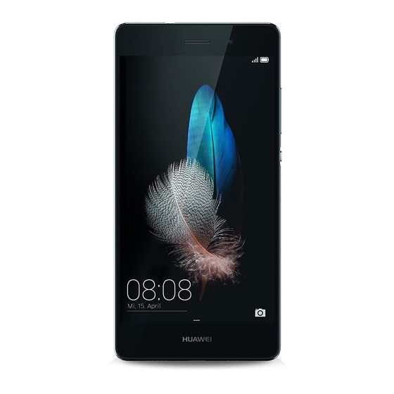 Huawei P8 Lite Ale L21 Android 7 Update HUAWEI P8 LITE ALE-L21 QUICK START MANUAL Pdf Download | ManualsLib