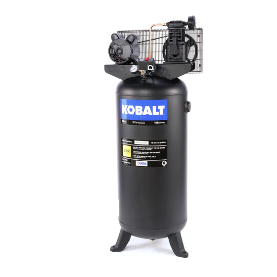 Kobalt 25 gallon on sale air compressor