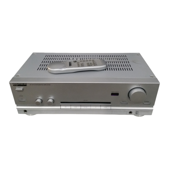 DIGITECH AA0470 OPERATOR'S MANUAL Pdf Download ManualsLib