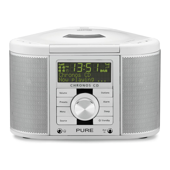 PURE CHRONOS CD OWNER'S MANUAL Pdf Download ManualsLib