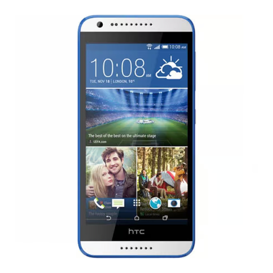 HTC DESIRE 620 DUAL SIM USER MANUAL Pdf Download | ManualsLib