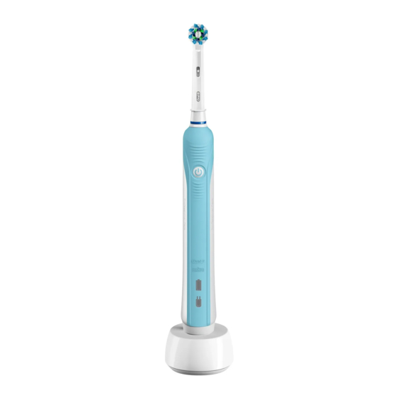 ORAL-B PROFESSIONAL CARE 500 USER MANUAL Pdf Download | ManualsLib