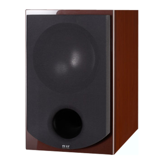 ELAC SUB 111.2 ESP USER MANUAL Pdf Download ManualsLib