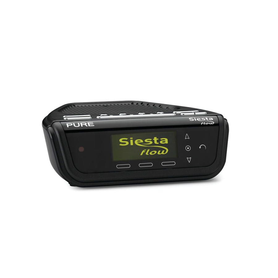 PURE Siesta Flow Owner's Manual