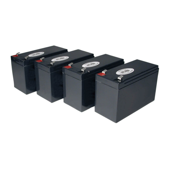 Tripp Lite RBC54 Specification Sheet
