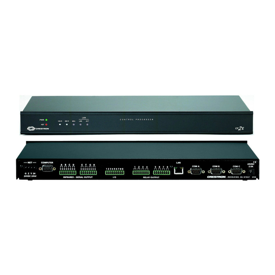 Crestron CP2 Manuals