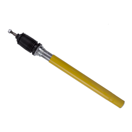Bilstein E4-WM5-Y116A00 Mounting Instruction
