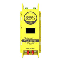 Seismic Source BOOM BOX 3 User Manual