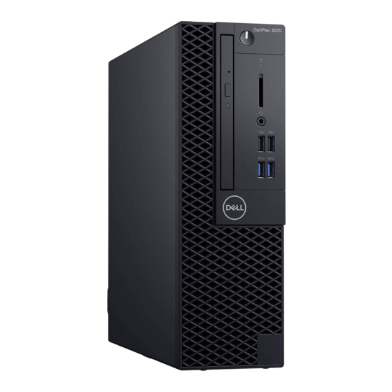 Dell OptiPlex 3070 Small Form Factor Service Manual