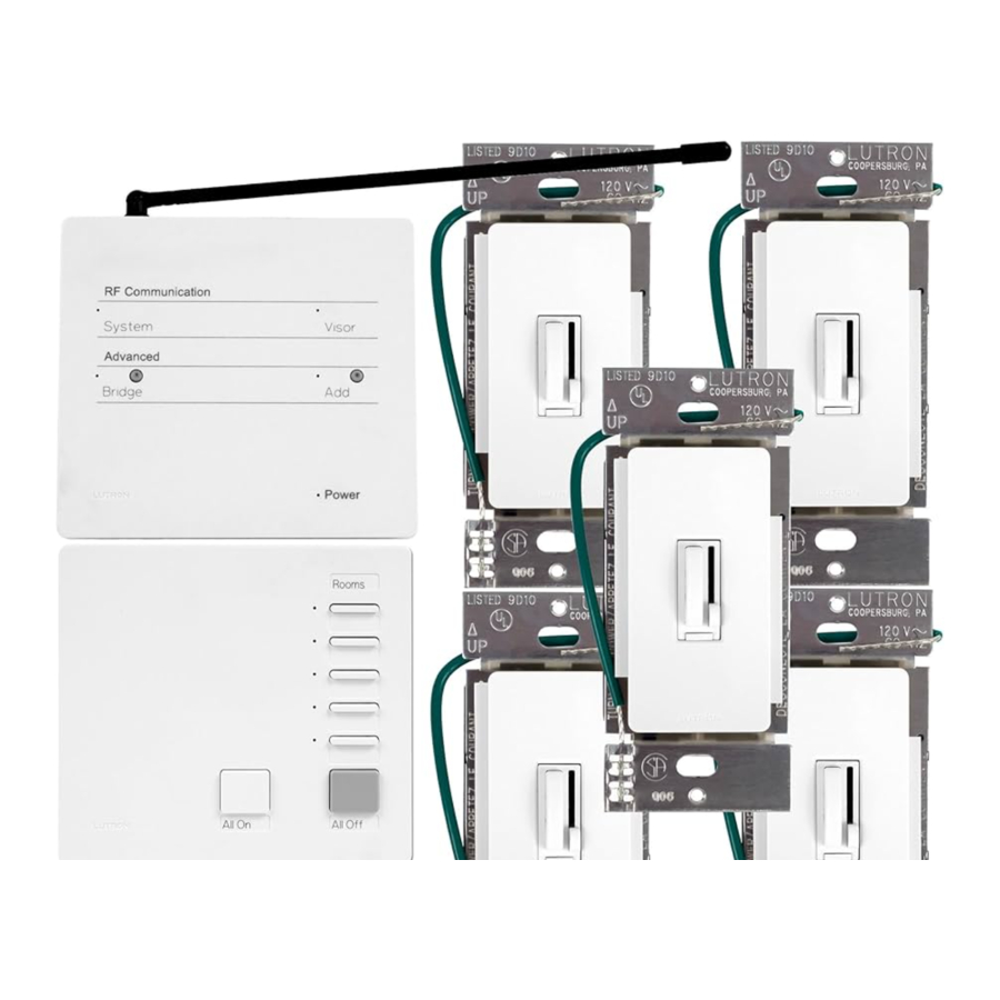 Lutron Electronics AuroRa Installation Manual