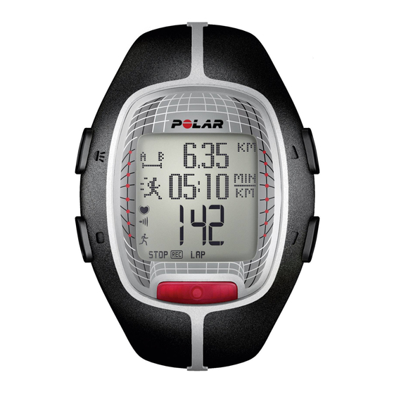 Polar Electro RS300X User Manual