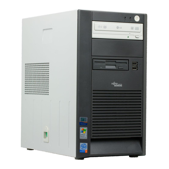 Fujitsu Siemens Computers SCENIC Edition X100 Operating Manual