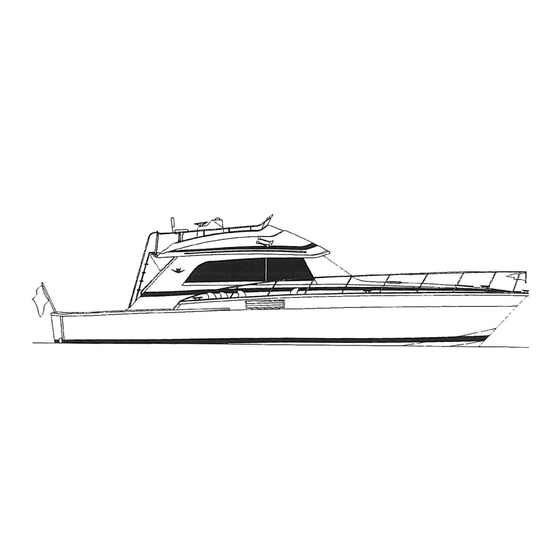 Bertram 54 Convertible 545 Operator's Manual