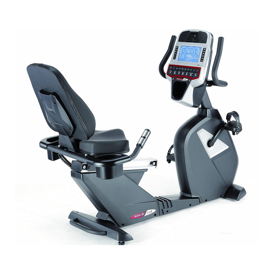 SOLE FITNESS LCR OWNER'S MANUAL Pdf Download ManualsLib