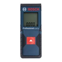 Bosch GLM 30 Professional Original Instructions Manual