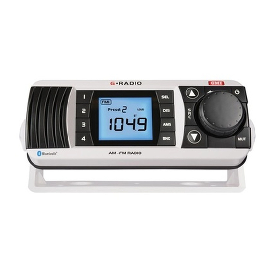 GME GRADIO GR300BT INSTRUCTION MANUAL Pdf Download ManualsLib