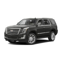 Cadillac Escalade 2016 Manual