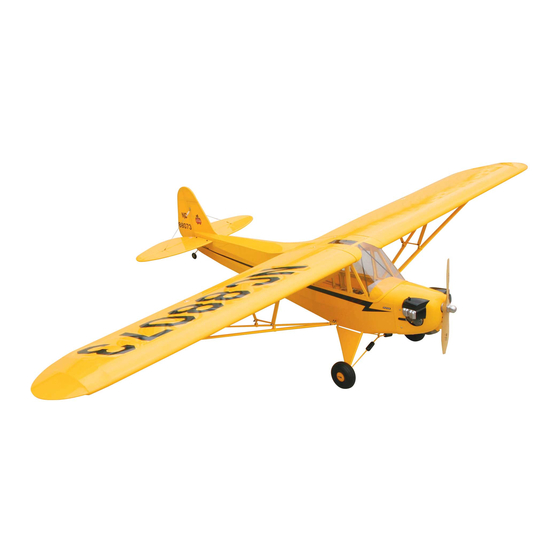 DYNAM PIPER J3 CUB JAUNE 1245MM PNP DYN8941