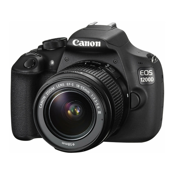 Canon EOS 1200D Instruction Manual