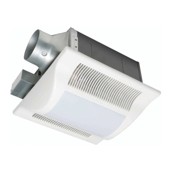 Panasonic Whisper Quiet Bathroom Fan With Light Manual Shelly Lighting