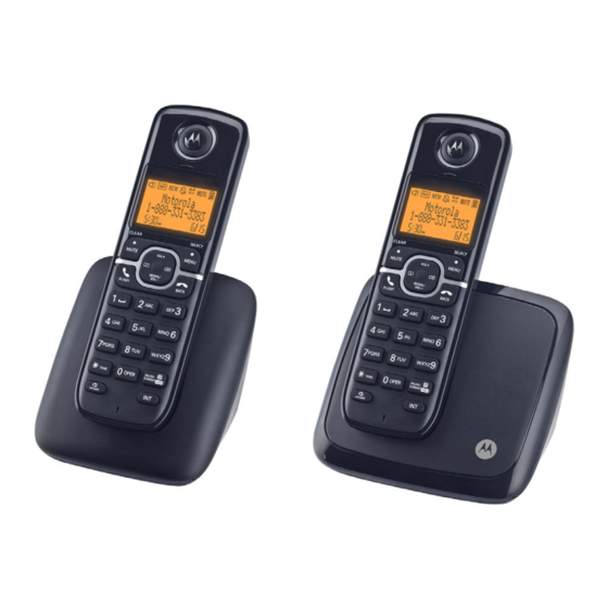 MOTOROLA L601M USER MANUAL Pdf Download ManualsLib