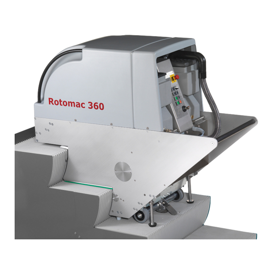 Rosemor Rotomac 360 Operation And Maintenance Instruction Manual