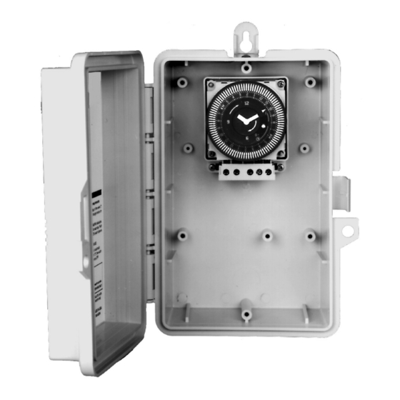 Intermatic TimeMaster GMX Series Operating Instructions