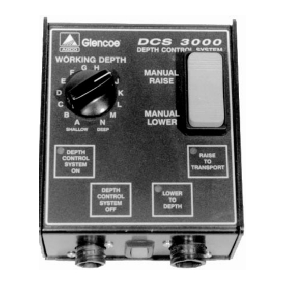 User Manuals: AGCO Glencoe DCS3000 Depth Control System
