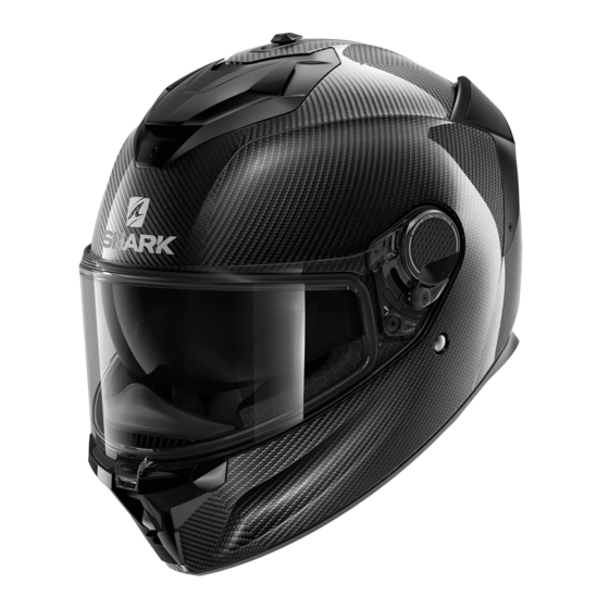 Shark Spartan GT Carbon Owner's Manual