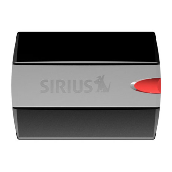 Sirius Satellite Radio Connect SCH1P2 Manuals