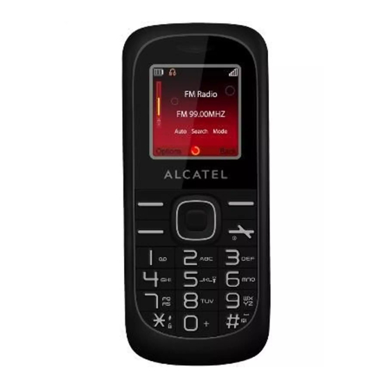 Alcatel one touch 213 Manual