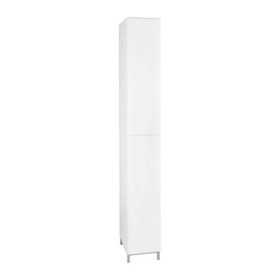 Argos Home Gloss Tall Boy White 393/2780 Assembly Instructions Manual