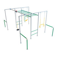 FUNKY MONKEY BARS THE LEMUR Assembly Instructions Manual