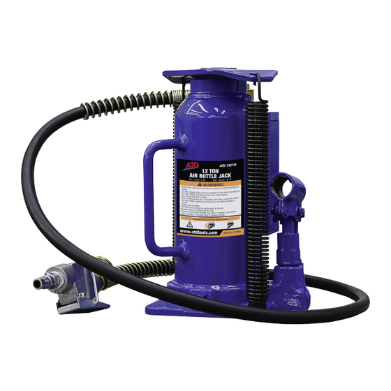 ATD Tools ATD-7421W Owner's Manual