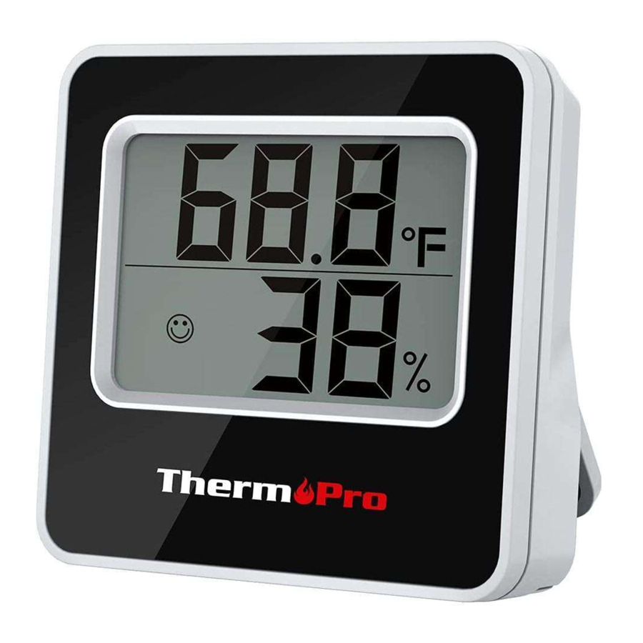 ThermoPro TP157, TP157-3 - Temperature Monitor Manual