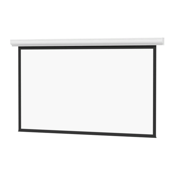 Da-Lite Designer Contour Electrol Instruction Book