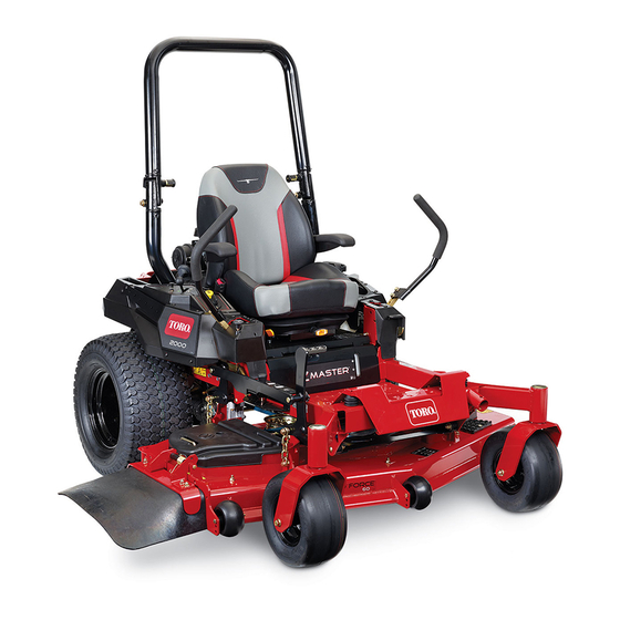 TORO 74991 Z MASTER PROFESSIONAL 5000 SERIES OPERATOR'S MANUAL Pdf