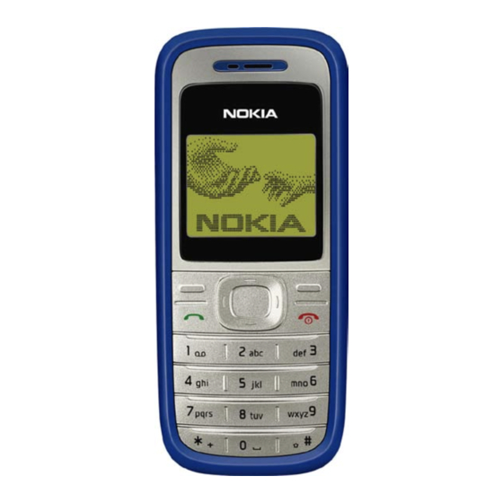 Nokia 1200 Service Manual