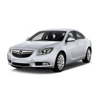 Opel Insignia 2009 Manual