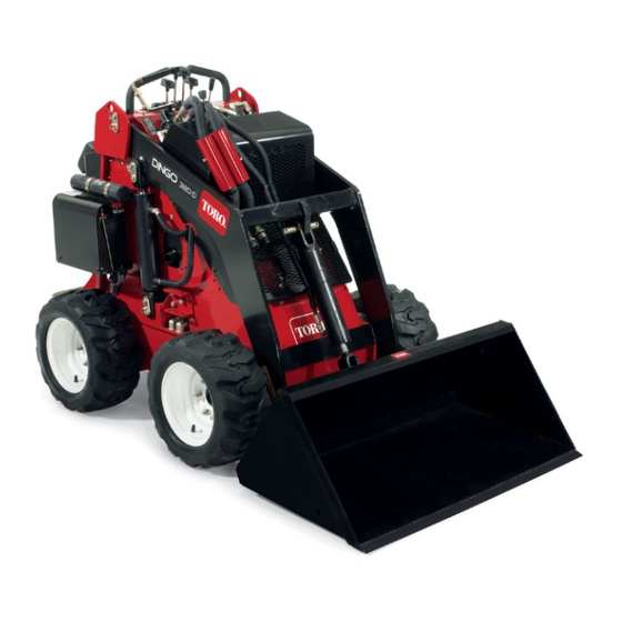 TORO DINGO 320-D OPERATOR'S MANUAL Pdf Download | ManualsLib