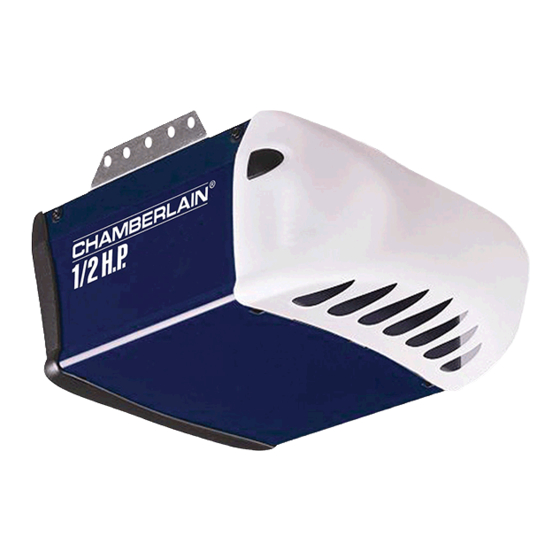 CHAMBERLAIN POWER DRIVE PD210M OWNER'S MANUAL Pdf Download ManualsLib