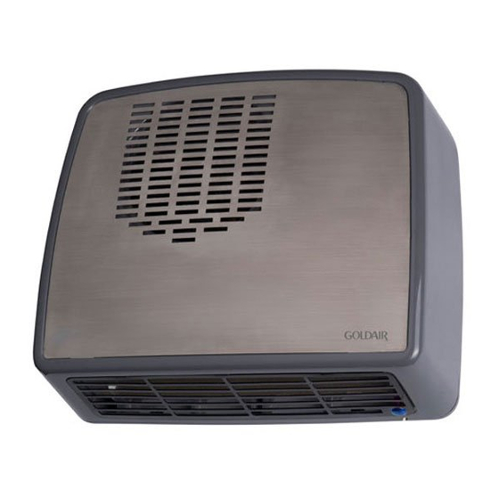 GOLDAIR GBH100 OPERATING INSTRUCTIONS MANUAL Pdf Download ManualsLib