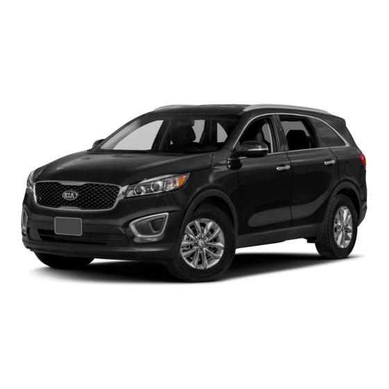 Kia SORENTO 2016 Owner's Manual