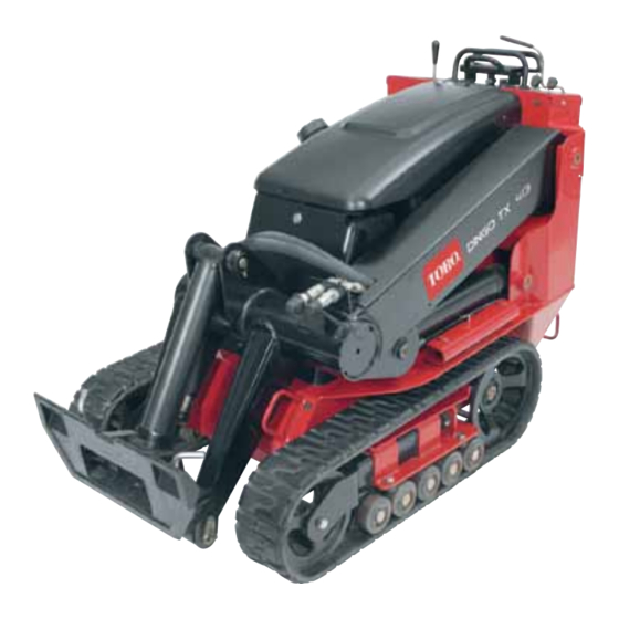 TORO DINGO TX 413 SERVICE MANUAL Pdf Download | ManualsLib