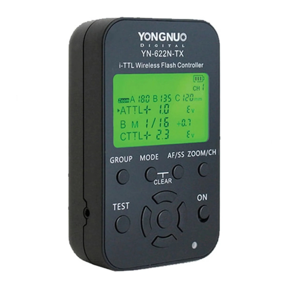 Yongnuo yn-622n-tx User Manual